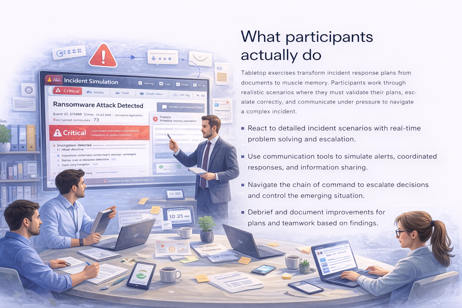Incident Response Plan Tabletop Exercise workspace preview