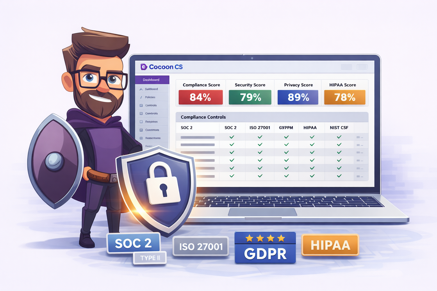 Cocoon CS framework and compliance workspace preview
